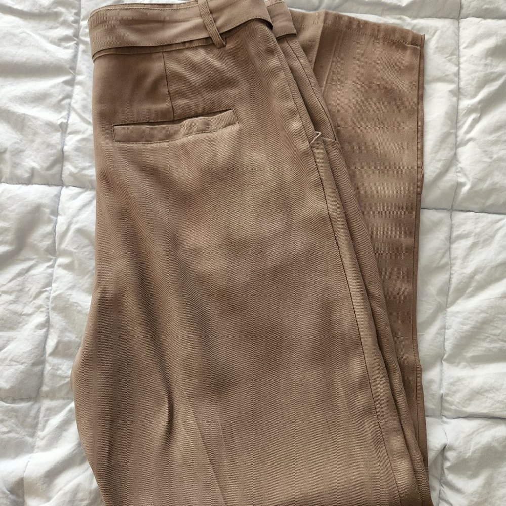 Anthropologie - Bishop & Young Soft Tie Belt Pant Size S.